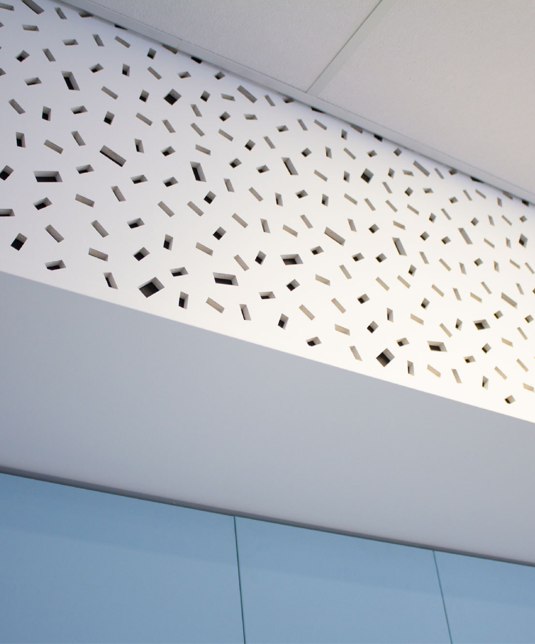 Knauf Cleaneo Acoustic Random Perforation RE
