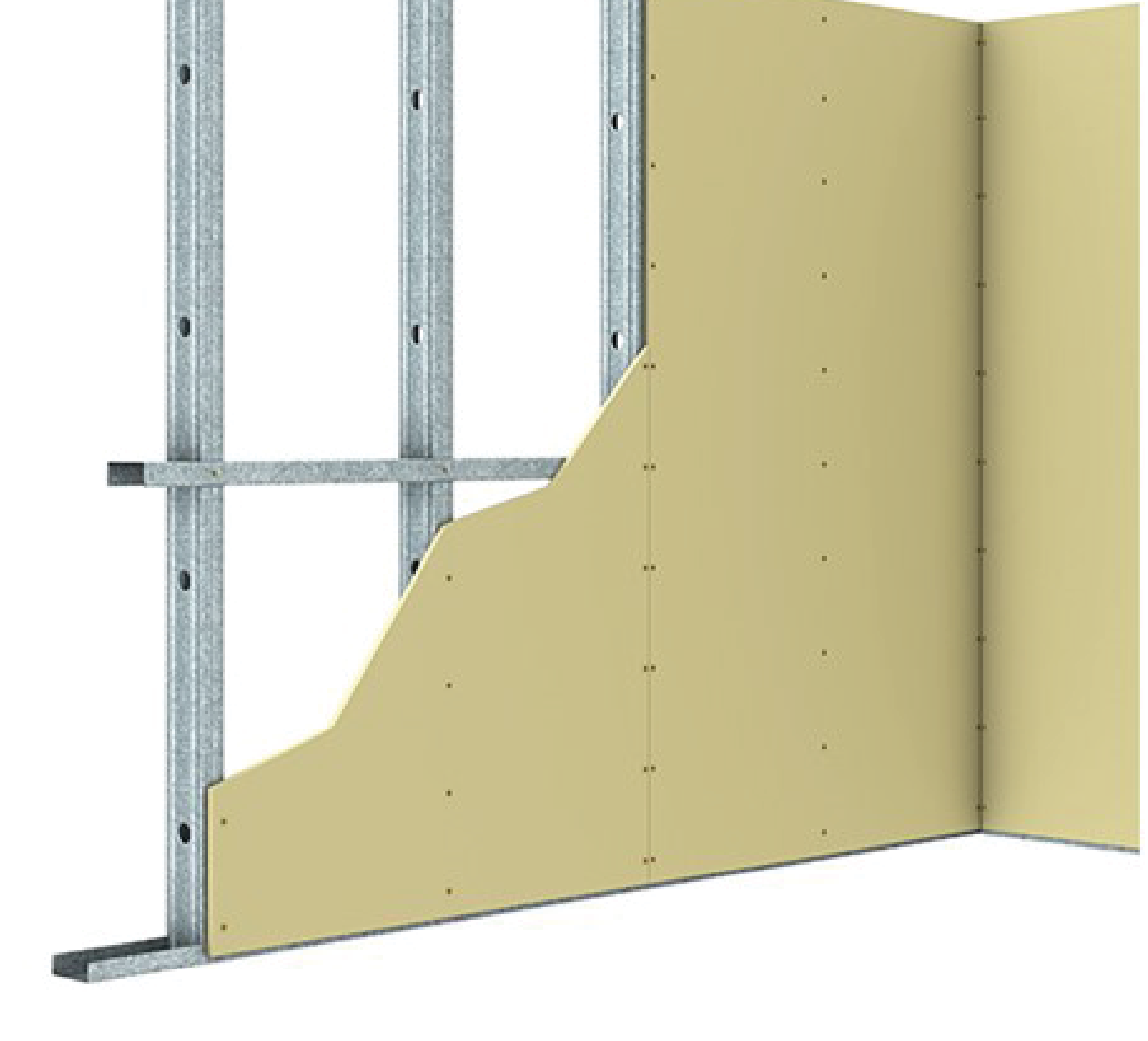 Rondo Steel Stud & Track Wall Framing System