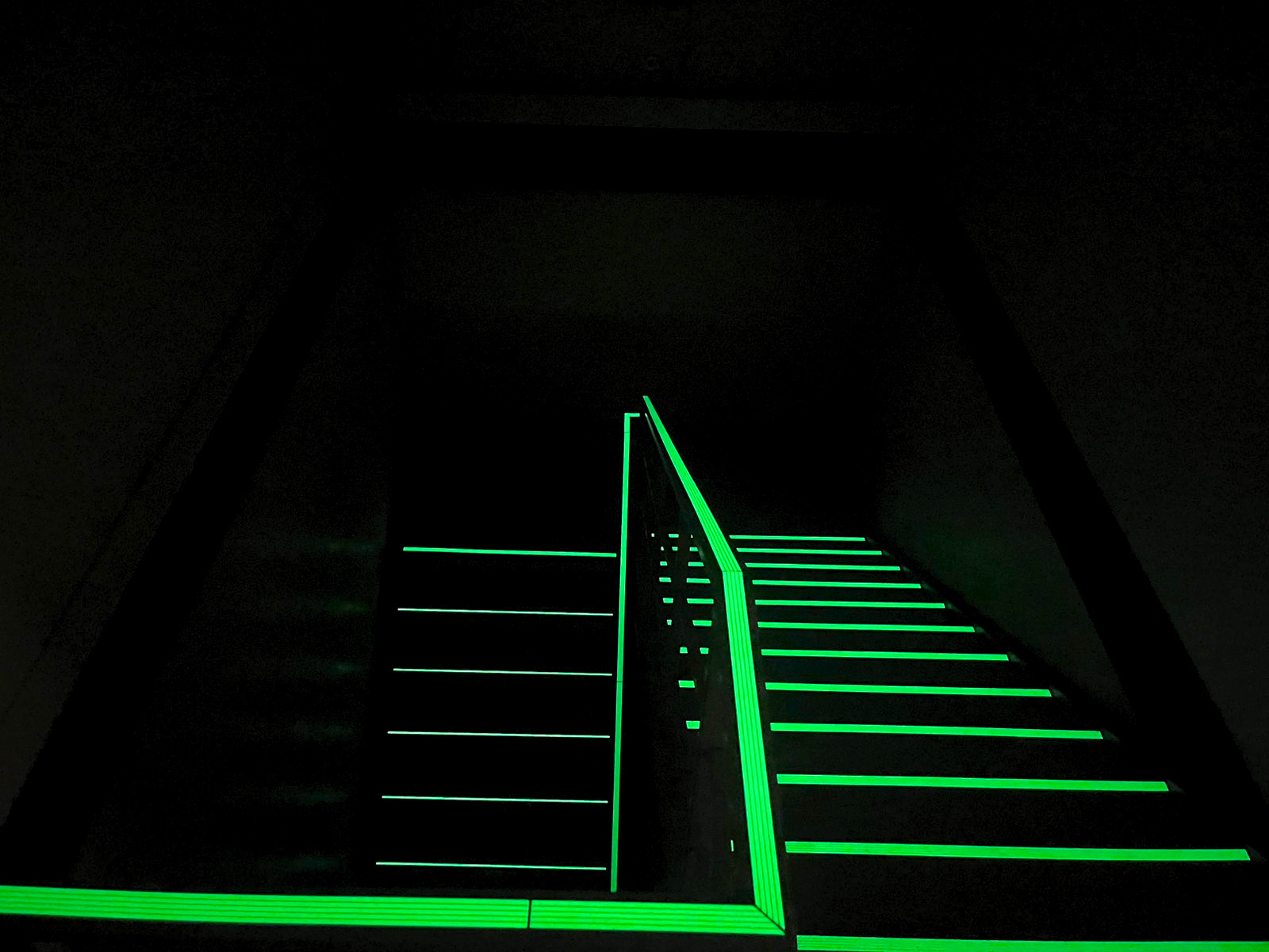 Stair and handrail